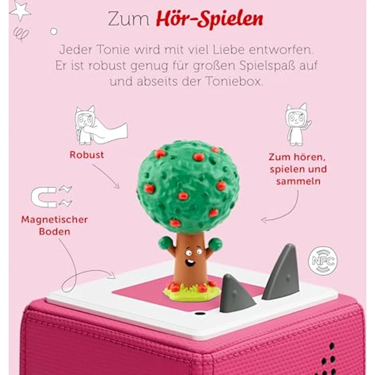 tonies Hörspielfigur Schüttel den Apfelbaum & Schaukel das Schaf, Mitmach-Hörspiel für Kinder ab 2 Jahren – Bild 3