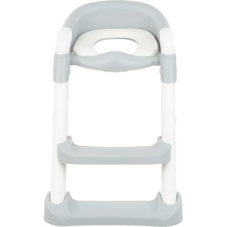 Kikkaboo Toilettenaufsatz Lea, Leiter, Toilettensitz, Griffe, Stufen verstellbar, Farbe:hellgrau – Bild 5