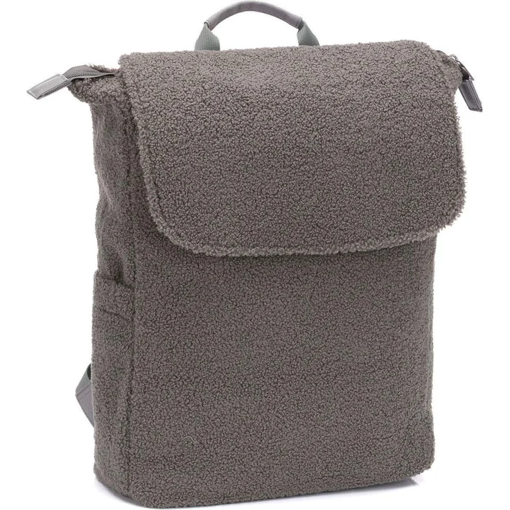 Fillikid Wickelrucksack Teddy, praktischer Wickelrucksack mit durchdachtem Raumkonzept und seitlicher Flaschenhalterung, braun