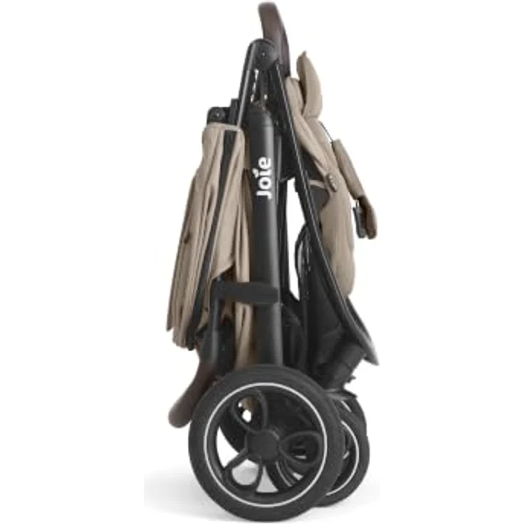 Joie Litetrax Pro Buggy, kompakter Sportwagen mit pannensicheren Schaumstoffreifen und Flex-Komfort-Federung, Toffee – Bild 6