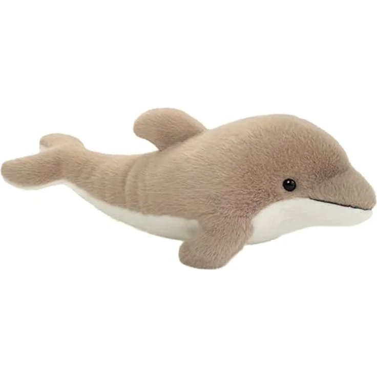 Teddy Hermann 90042 Delfin 42 cm, nachhaltiges Kuscheltier aus recyceltem Plüsch, Sonderedition yaqu Pacha, für Kinder ab 18 Monaten – Bild 1