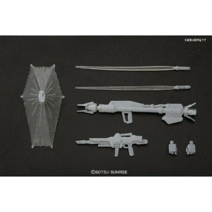 BANDAI SPIRITS HGUC Gundam F91 Action Figur, sammelbare Modellbau-Figur mit 7 Läufern, kein Kleber erforderlich, farbcodiert – Bild 5