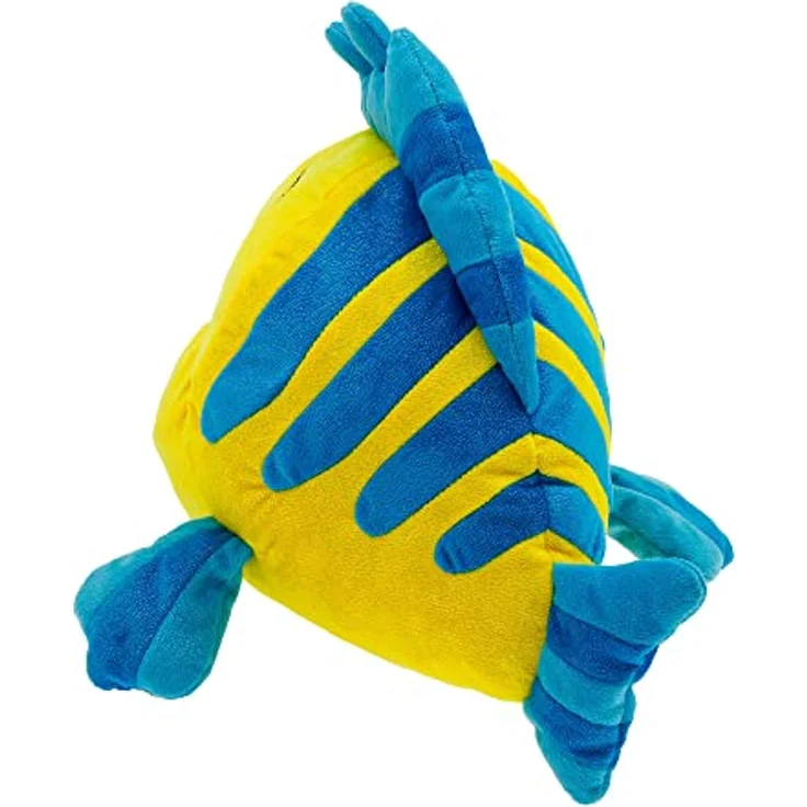 Disney Store Fabius Kuscheltier, mittel, 34,5 cm, mit gestickten Details und schimmernder Oberfläche, geeignet ab 0 Jahren, aus Arielle, die Meerjungfrau – Bild 4