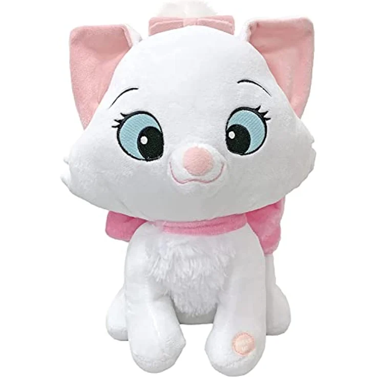 Sambro Disney Plüschtier Kätzchen Marie die Aristocats, mit Versen und Musik, Höhe 30 cm, offiziell lizenziert – Bild 1