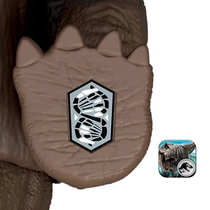 Mattel Jurassic World - Gigantic Thrashers - Eotriceratops mit aktivierten Angriffsbewegungen – Bild 6