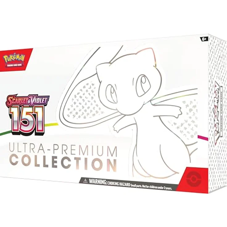 Pokémon 151 Ultra Premium Collection - EN, Sammelkartenspiel Set mit Mew Ex und Zubehör in metallischer Ausführung – Bild 3