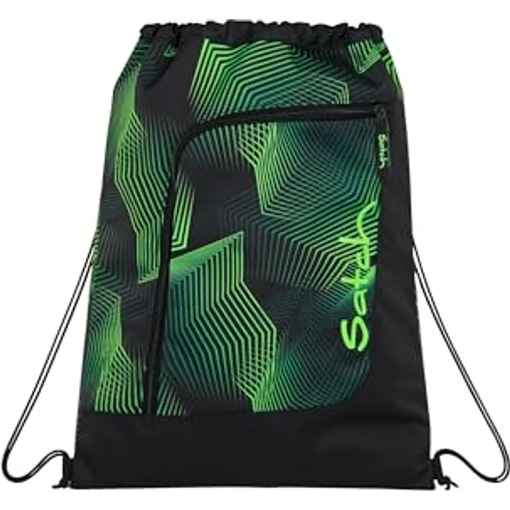 Satch Turnbeutel Sportbeutel, Einfach am Rucksack fixierbar, passt auf alle satch Schulrucksäcke, recyceltes Polyester – Bild 2