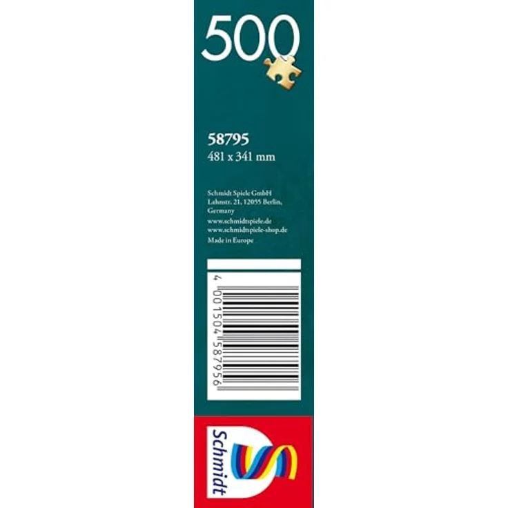 Schmidt Spiele 58795 Herbst in Apple Hill, 500 Teile Puzzle mit spezieller Mattlack-Oberfläche und feiner Stanztechnik – Bild 3