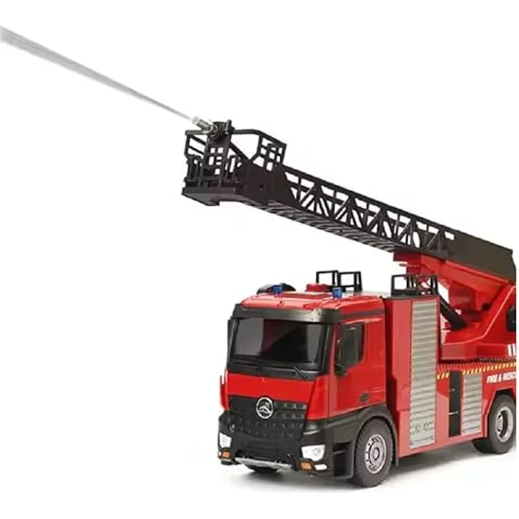 COIL RC-Feuerwehr, Ferngesteuertes Feuerwehrauto 1:14, 2,4 GHz, LED, Sound, 22 Kanäle, Rot – Bild 5