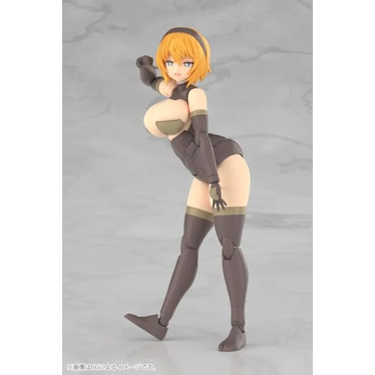 Kotobukiya Frame Arms Girl Kagutsuchi-kou PVC-Figur, 20 cm, braun, bewegliche Sammlerstatuette – Bild 17