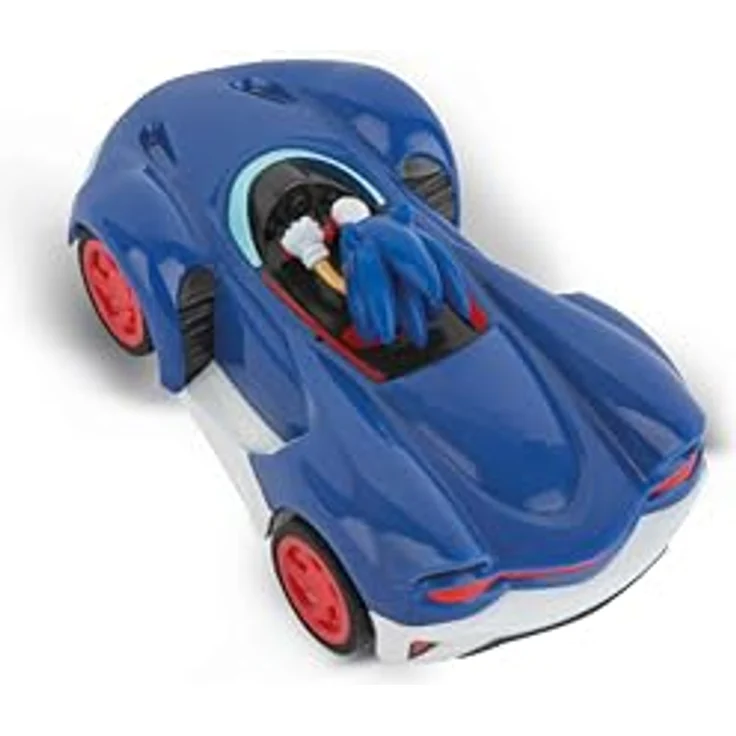 Carrera Team Sonic Racing Mini RC - Sonic 1:43, Ferngesteuertes Auto mit 2,4GHz Technologie, Mehrfarbig – Bild 5