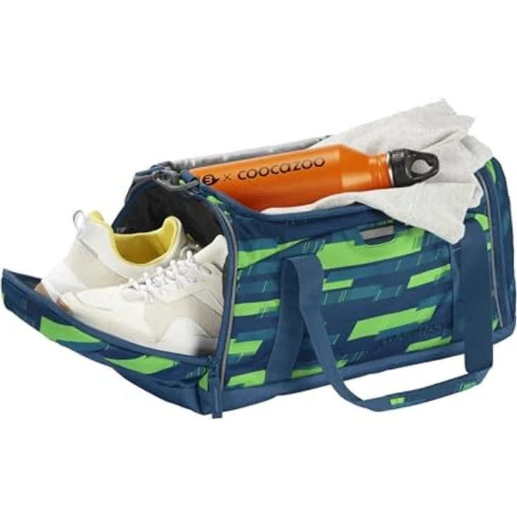Coocazoo Sporttasche Lime Stripe – Bild 2