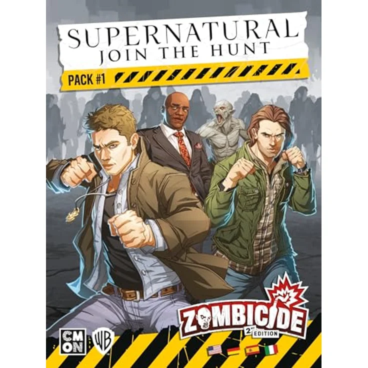 Cmon Zombicide 2. Edition - Supernatural: Join the Hunt Pack 1, Erweiterung für 1-6 Spieler, ab 14 Jahre (Deutsch, Englisch) – Bild 2