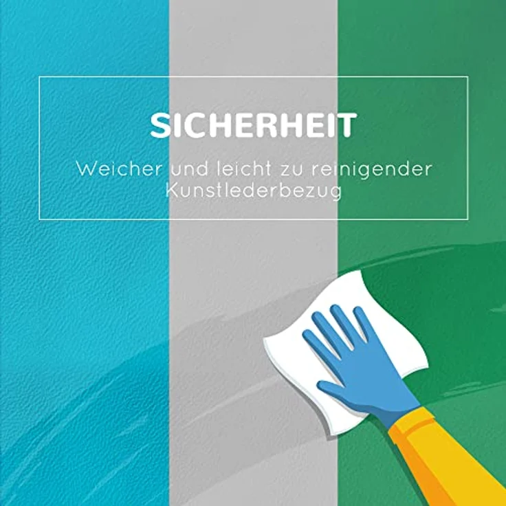 HOMCOM Schaumstoffblöcke als 5-teiliges Set mehrfarbig – Bild 6