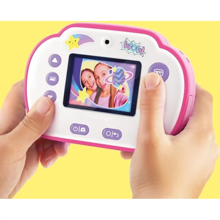 Canal Toys Photo Creator Licorne, Kinderkamera mit 12 MP und 1080p Videoaufnahme, rosa – Bild 8