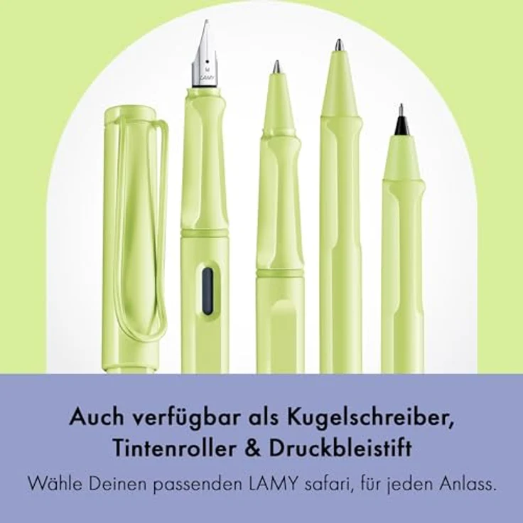 LAMY Füllfederhalter safari, Kultfüller, Federbreite M, verschiedene Farben – Bild 7