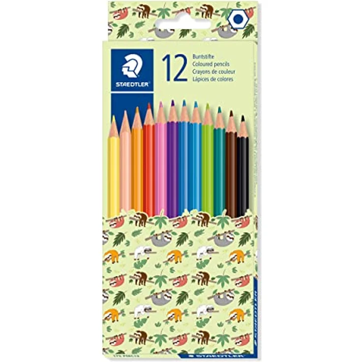 STAEDTLER holzfreie Buntstifte ,12 Stück – Bild 2