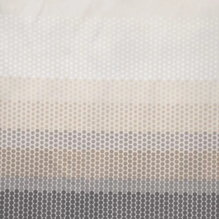Janine Bettwäsche Feinbiber, grau, 1x 155x220 cm + 1x 80x80 cm, 100% Baumwolle, gepunktet, bügelleicht, mit Reißverschluss – Bild 5
