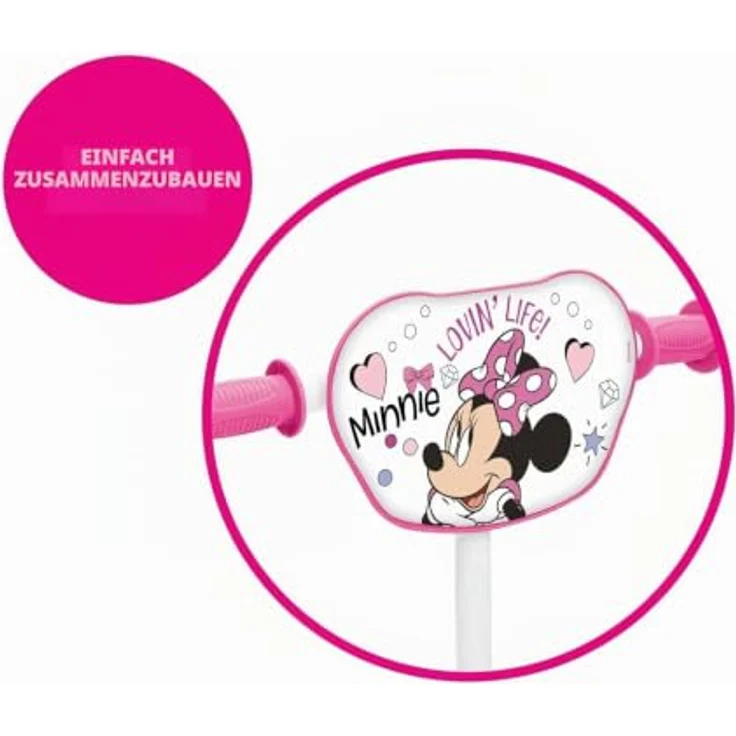 Big Buy Cooking Minnie Mouse Roller, patiniert, 3-Rad, 60 x 46 x 13,5 cm, empfohlen ab 3 Jahren – Bild 4