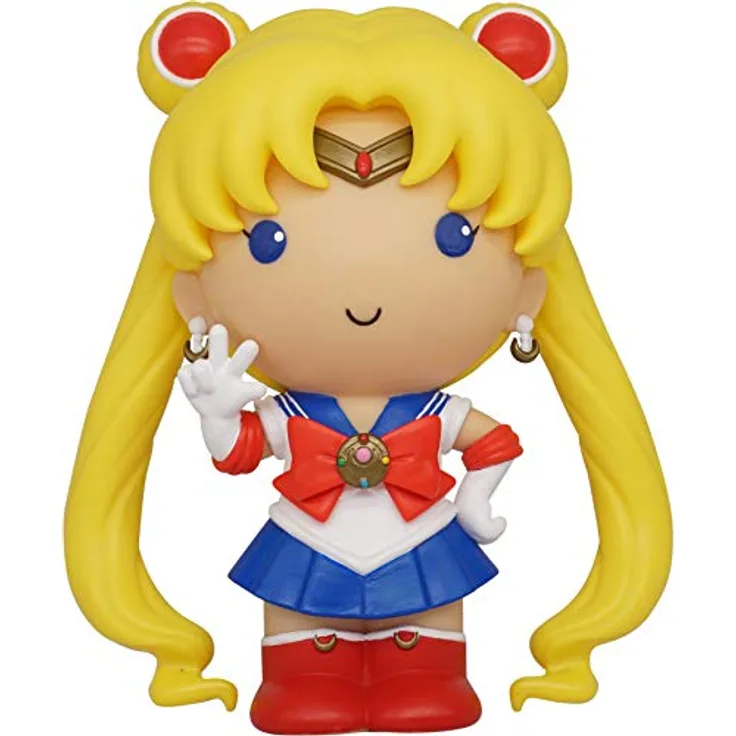 Monogram Sailor Moon Spardose, offiziell lizenzierte PVC-Sammelfigur