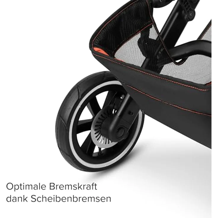 OTTO Sportbuggy ABC Design Salsa Run Buggy Kollektion 2024, Jogger mit 3 großen Lufträdern und feststellbarem Vorderrad, blau – Bild 5