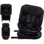 KinderKraft Xpedition 3, Reboarder Kindersitz nach ECE R129/i-Size, 360° Drehung, verstellbarer Sitzwinkel, erhöhter Seitenschutz, schwarz
