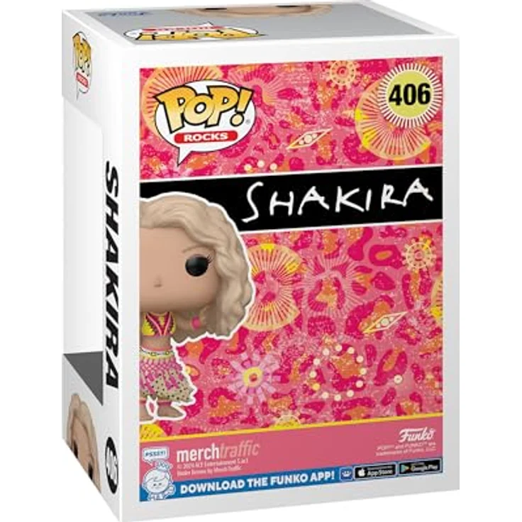 Funko Pop! Rocks: Shakira - Waka Waka - Vinyl-Sammelfigur, 9,5 cm, Premium Vinyl, ideales Geschenk für Sammler und Musikfans – Bild 3