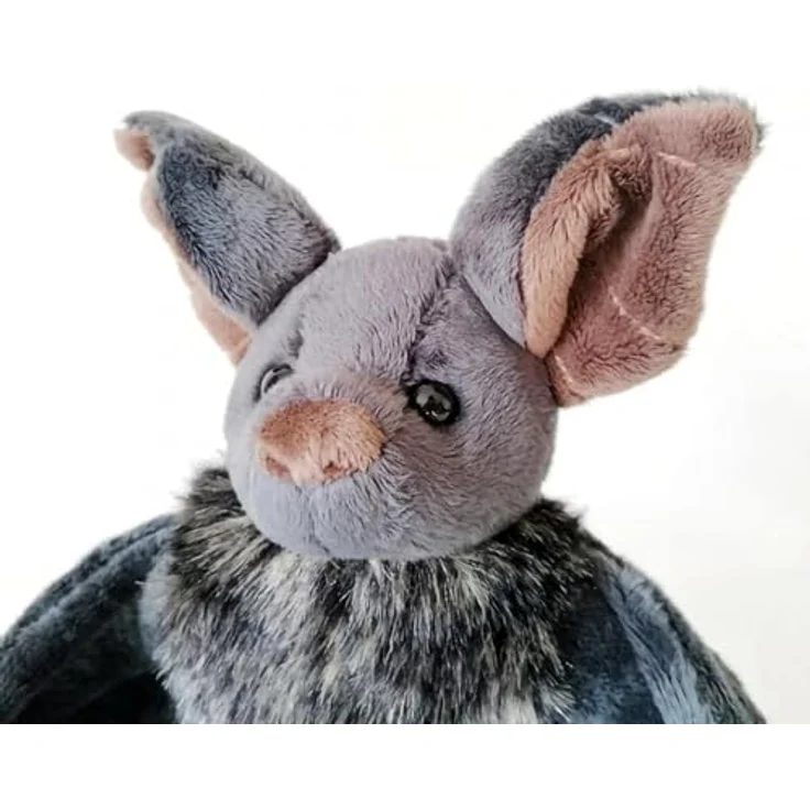 Tinisu Fledermaus Kuscheltier 30 cm – Weiches Halloween Plüschtier mit detailreicher Form – Bild 6