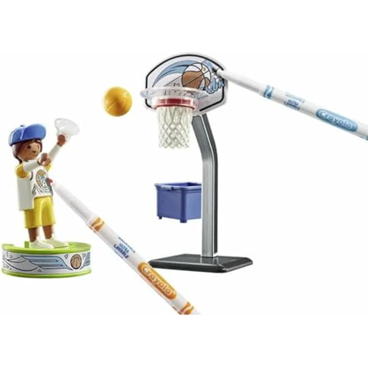 Playmobil® Konstruktions-Spielset Skater mit Basketball (71516), Color, (15 St), Made in Europe - Preisvergleich – Bild 3