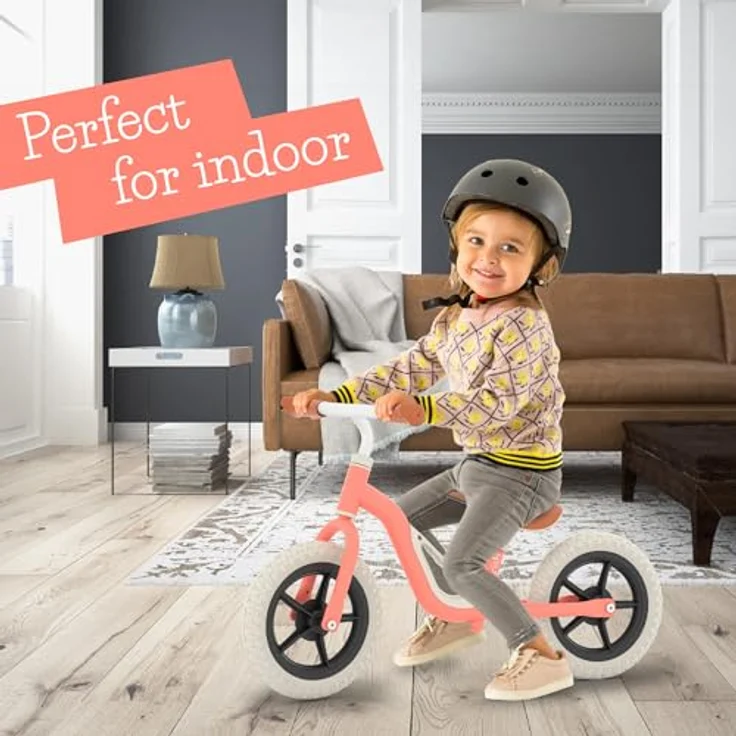 Chillafish Charlie Sport 12" Laufrad für Kleinkinder – Ultraleichtes Balance Bike mit verstellbarem Sitz, Lenker und pannensicheren Reifen, CPCH01FOR – Bild 5