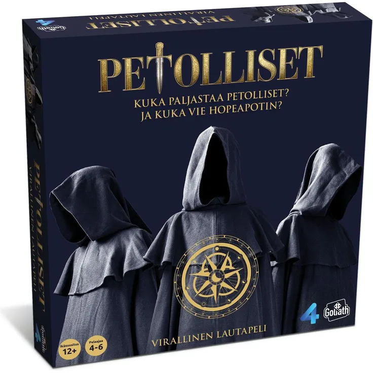 Goliath Toys Betrayal Brettspiel (Deutsch), offizielles Spiel zur Fernsehserie Petoliset für 4-6 Spieler, ab 12 Jahren