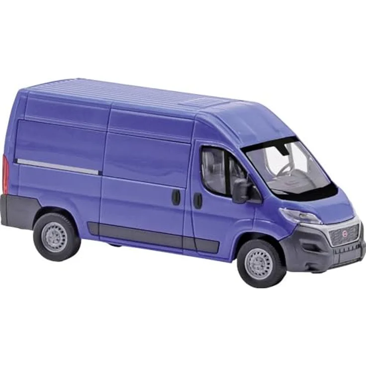 Busch 54603 H0 PKW Modell FIAT Ducato, Kleintransporter, Blau – Bild 1