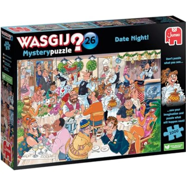 Jumbo Wasgij 1110100331 Puzzle, Bunt, Kartonmaterial, Mehrfarbig
