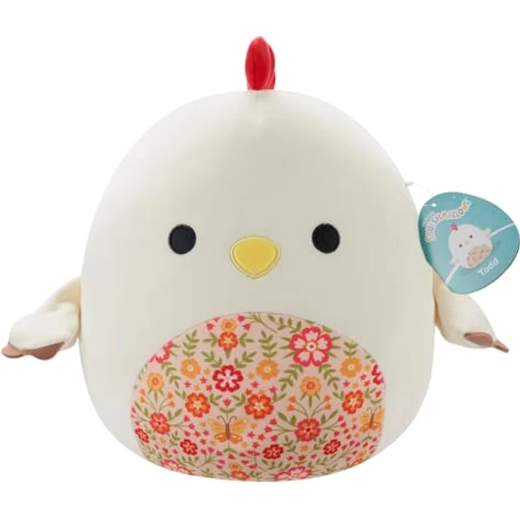 Squishmallows SQCR05418 - Todd der Hahn 30 cm, offizielles Jazwares Plüsch, superweiches Kuscheltier – Bild 1