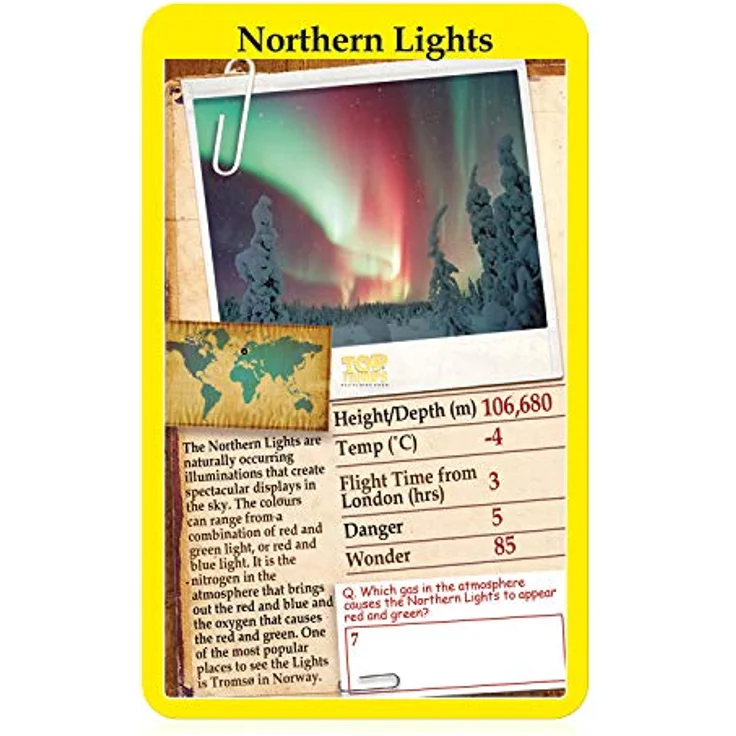 Top Trumps Wonders of The World Kartenspiel – Bild 2