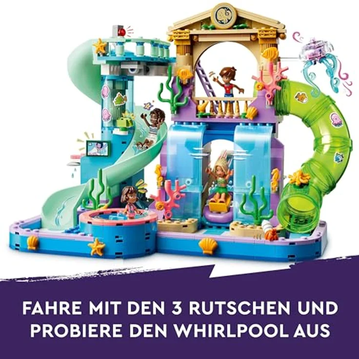 LEGO® Konstruktionsspielsteine Heartlake City Wasserpark (42630), LEGO Friends, (814 St), Made in Europe – Bild 5
