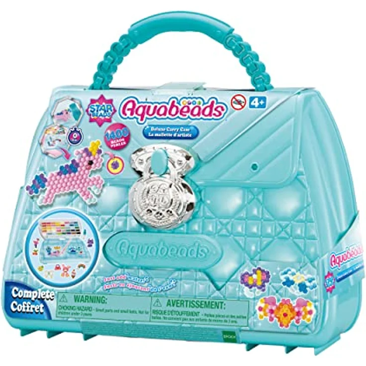 Aquabeads 31914 Deluxe Bastelset in Handtasche – Bild 1