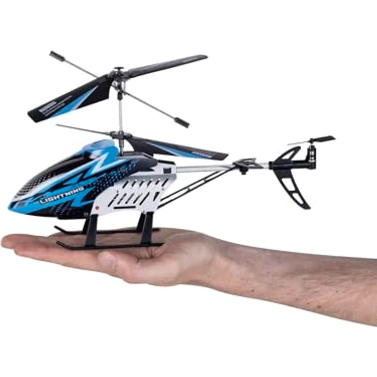 Revell RC Helicopter Lightning, ferngesteuertes Modell mit beleuchtetem Leitwerk, robustem Metallgehäuse und Höhenmesser – Bild 4