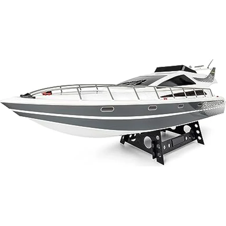 Carson 500108045 Speed Yacht 2.4G 100% RTR - Ferngesteuertes Boot, RC Boot, Ferngesteuertes Boot für Kinder und Erwachsene, inklusive Fernsteuerung – Bild 3