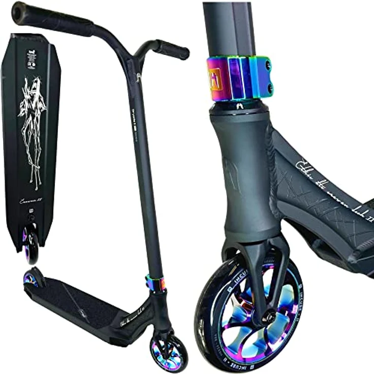 F26 Ethic DTC Erawan I Pandora I V2 Stunt-Scooter I Leichter I Park I Hybrid I Street I Tret I Trick I Roller I Lightweight I Freestyle (Neochrome, M 85cm) – Bild 1