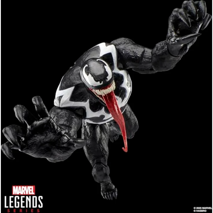 Hasbro Marvel Legends Series Gamerverse Venom Action-Figur, 26,5 cm, mit 4 Accessoires und über 20 Bewegungspunkten – Bild 4
