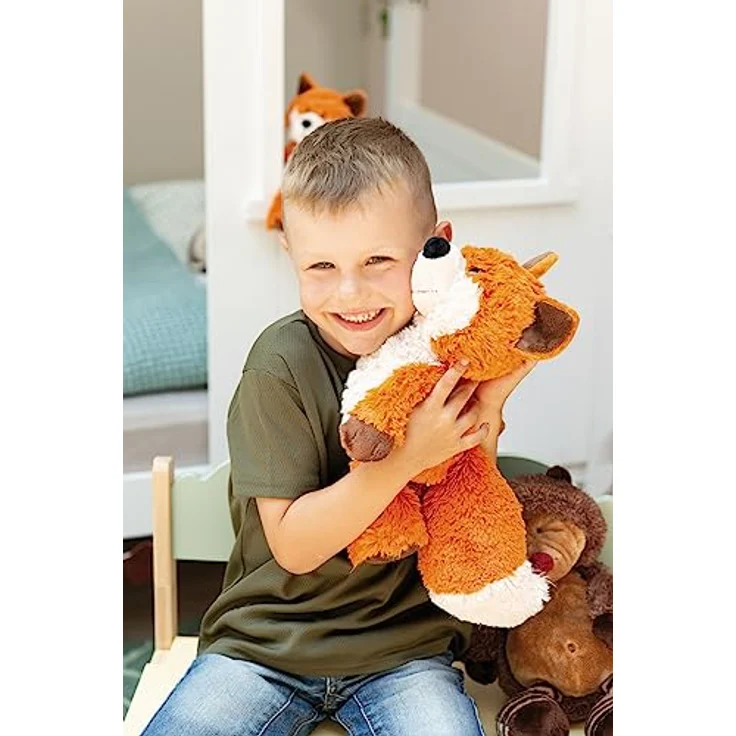 NICI 49151 Kuscheltier Fuchs Fridalie 25cm orange schlenkernd-Nachhaltiges Stofftier aus weichem Plüsch, niedliches Plüschtier zum Kuscheln und Spielen, für Kinder & Erwachsene, tolle Geschenkidee – Bild 3