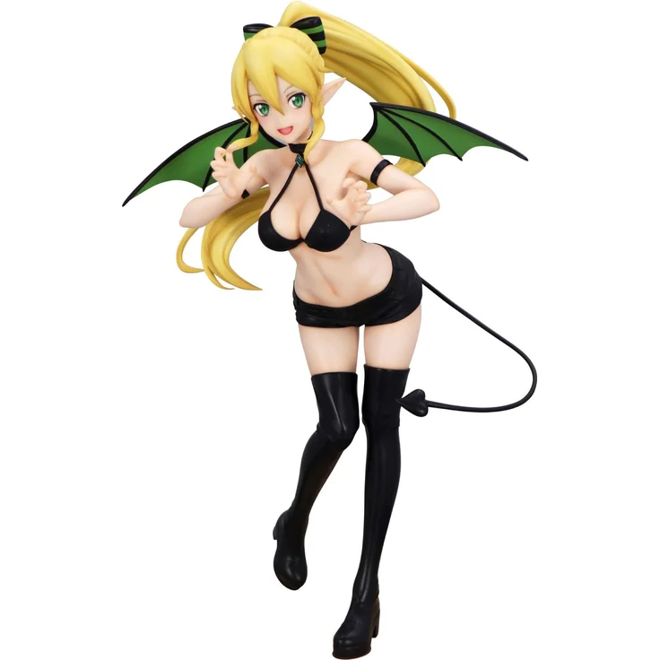 FuRyu Sword Art Online BiCute Dark PVC Statue Leafa, 23 cm, detailreiche Sammelfigur