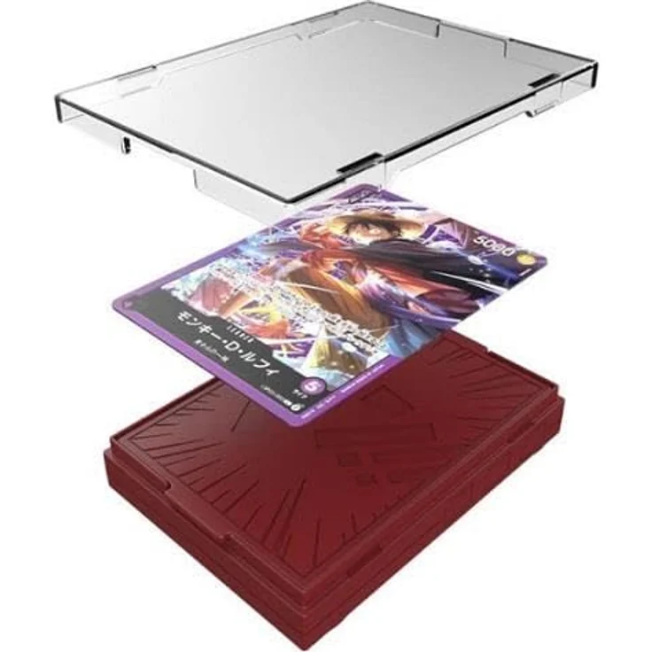 BANDAI 2024 One Piece TCG Card Game: Sound Loader Case Volume 1: Monkey D. Luffy, Kartenlader mit BGM-Musik und englischer Promo-Karte – Bild 1