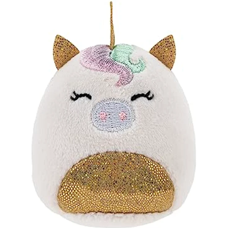 Squishville SQM0468-4er Pack Jubel Squad, superweiche Mini-Squishmallows, 5cm Plüschfiguren – Bild 4