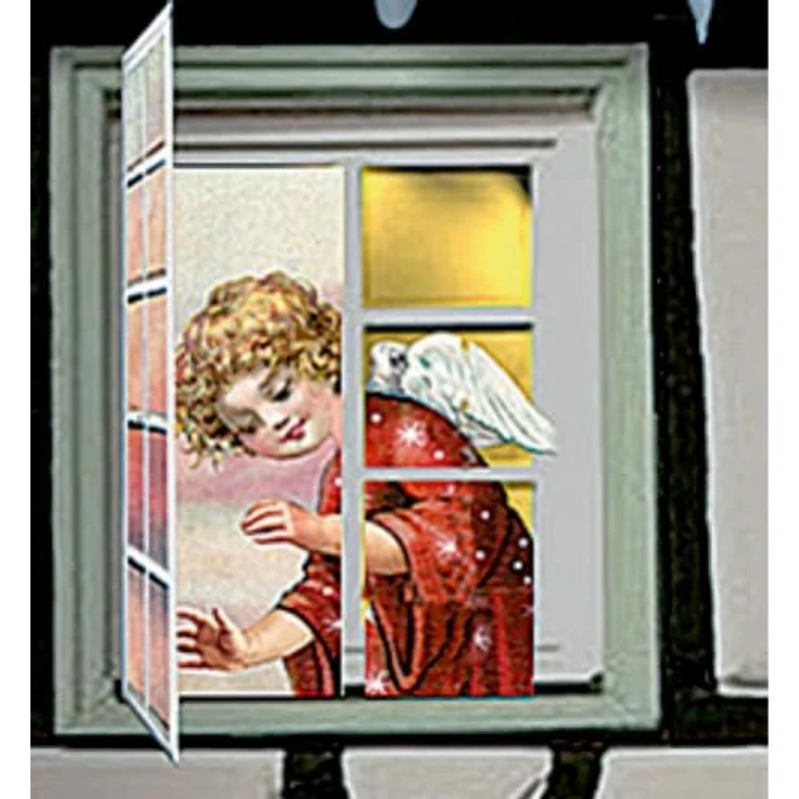 COPPENRATH DIE SPIEGELBURG Adventskalender Wandkalender, dekorativer Kalender mit nostalgischen Szenen und Glitter, 24 Türchen – Bild 4