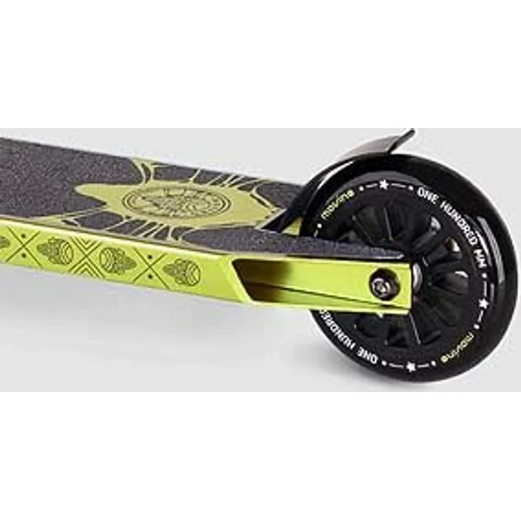 Movino Glide Stunt-Scooter (ZITRONE), leichter Aluminium-Scooter mit Stahl-Lenker und ABEC-9 Kugellagern für sichere Tricks und Stunts – Bild 8