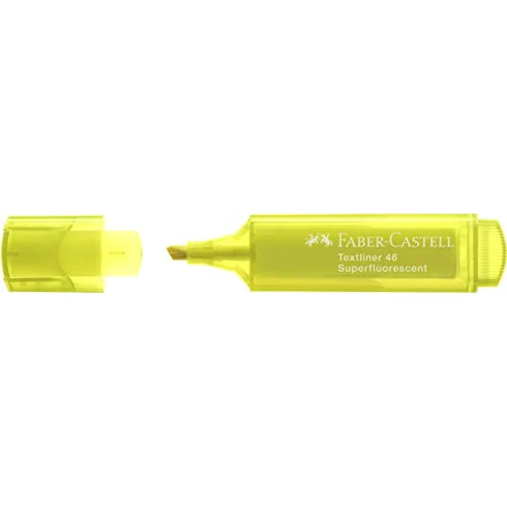 Faber Textmarker Superfluorescent Gelb – Bild 3