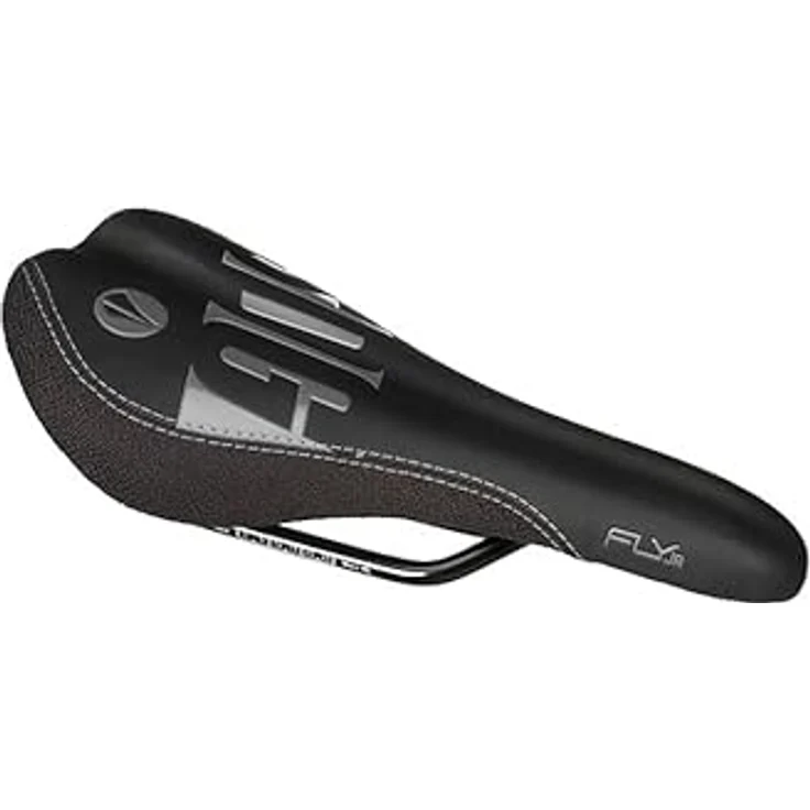 SDG Sattel Fly Fahrradsattel Unisex Erwachsene, schwarz/schwarz – Bild 2
