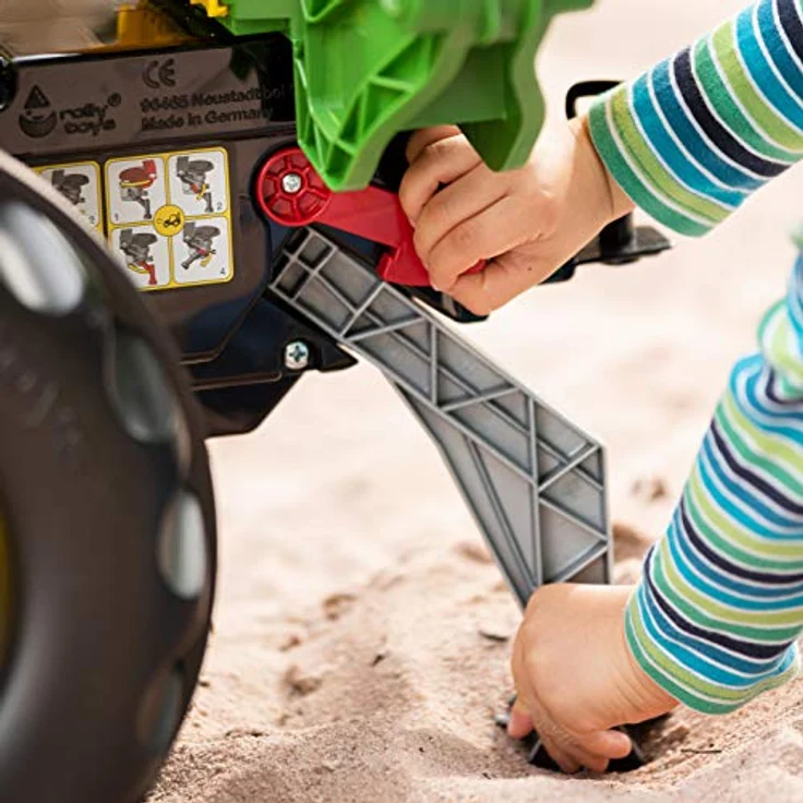 Rolly Toys rollyBackhoe John Deere (Heckbagger für RollyToys Fahrzeuge, für Kinder von 2,5 bis 10 Jahre, Aufsitzversion) 409358 – Bild 4